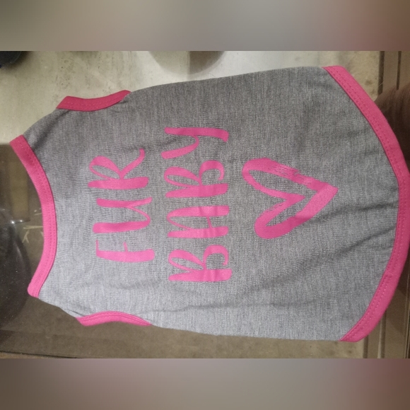 Dog tshirt, "Fur Baby" - Picture 2 of 2